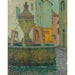 Reproduktion af maleriet La Fontaine, Saint-Paul De Vence - Henri Le Sidaner