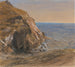 La Glissade de Roche nær Boscastle - Samuel Palmer — visning af kunstværket