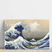 Reproduktion af maleriet Den store bølge ud for Kanagawa - Katsushika Hokusai