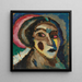 La Grecque - Alexej von Jawlensky — indrammet kunstværk på væggen