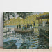 Reproduktion af maleriet La Grenouillère - Claude Monet