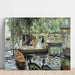 Reproduktion af maleriet La Grenouillère - Pierre-Auguste Renoir