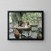 Reproduktion af maleriet La Grenouillère - Pierre-Auguste Renoir