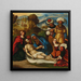 La Lamentation - Ludovico Mazzolino — indrammet kunstværk på væggen