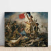 Reproduktion af maleriet Friheden fører folket - Eugène Delacroix