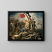 Reproduktion af maleriet Friheden fører folket - Eugène Delacroix