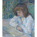 Reproduktion af maleriet La Liseuse - Henri de Toulouse-Lautrec