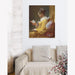 Reproduktion af maleriet La Liseuse af Jean-Honoré Fragonard