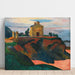 Reproduktion af maleriet La Maison Du Pan-Du - Paul Gauguin