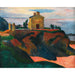 Reproduktion af maleriet La Maison Du Pan-Du - Paul Gauguin