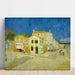 Reproduktion af maleriet La Maison Jaune - Vincent Van Gogh