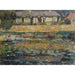 Reproduktion af maleriet La Maison au Bord de l'Eau, Montreuil-Bellay - Henri Le Sidaner
