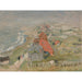 Reproduktion af maleriet La Maison au Bord du Chemin ou Maisons sur la Falaise - Pierre Bonnard