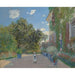 Reproduktion af maleriet La Maison de l'artiste à Argenteuil - Claude Monet