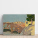 Reproduktion af maleriet La Mangia, Siena - Maurice Denis