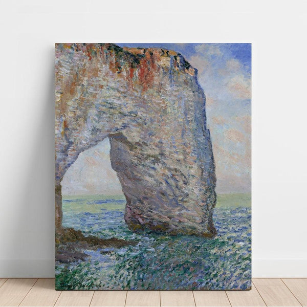 Reproduktion af maleriet La Manneporte nær Étretat - Claude Monet