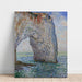 Reproduktion af maleriet La Manneporte nær Étretat - Claude Monet