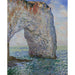Reproduktion af maleriet La Manneporte nær Étretat - Claude Monet