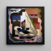La Marina - Georges Valmier — indrammet kunstværk på væggen
