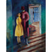 Reproduktion af maleriet La Mère et la Fille - Moïse Kisling | Reproduction