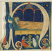 La Naissance de l'Enfant Christ og Marie liggende på en seng - Anonym — visning af kunstværket