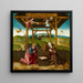 La Nativité - Francesco Di Simone Da Santacroce — indrammet kunstværk på væggen
