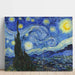 Reproduktion af maleriet Stjernenat - Vincent van Gogh