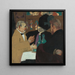 La Partie de Plaisir - Édouard Vuillard — indrammet kunstværk på væggen