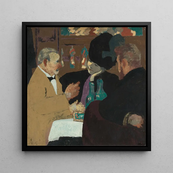Kunsttryk af maleri La Partie de Plaisir - Édouard Vuillard