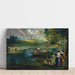 Reproduktion af maleriet La Pêche - Édouard Manet