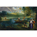 Reproduktion af maleriet La Pêche - Édouard Manet
