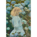 Reproduktion af maleriet La Petite Fille aux Hortensias - Jacques-Émile Blanche