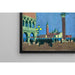 Reproduktion af maleriet La Piazzetta, Venedig - Maurice Denis
