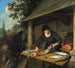 La Poissonnière - Adriaen van Ostade — visning af kunstværket
