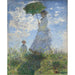 Reproduktion af maleriet La Promenade - Claude Monet