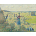 Reproduktion af maleriet La Récolte des Foins, Éragny - Camille Pissarro