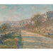 Reproduktion af maleriet La Route de La Roche-Guyon - Claude Monet
