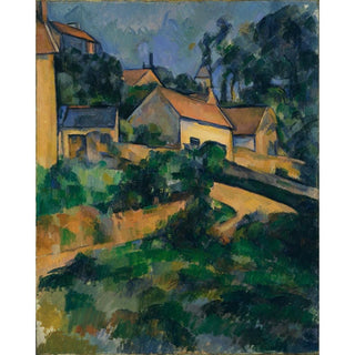 La Route tournante à Montgeroult - Paul Cézanne | Reproduction Tableau Décoration murale affiche copie