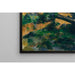 Reproduktion af maleriet La Route tournante à Montgeroult - Paul Cézanne