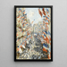 Reproduktion af maleriet La Rue Montorgueil - Claude Monet