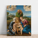 Reproduktion af maleriet La Sainte Famille Canigiani - Raphael