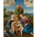 Reproduktion af maleriet La Sainte Famille Canigiani - Raphael
