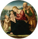 La Sainte Famille avec l'Enfant Baptiste dans un paysage - Sodoma — visning af kunstværket