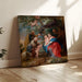 Reproduktion af maleriet La Sainte Famille sous un pommier - Peter Paul Rubens