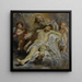 La Sainte Trinité - Peter Paul Rubens — indrammet kunstværk på væggen
