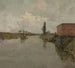 La Schelde i Dendermonde - Albert Baertsoen — visning af kunstværket
