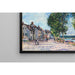 Reproduktion af maleriet La Seine À Bougival - Alfred Sisley