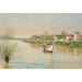 Reproduktion af maleriet La Seine à Argenteuil- Alfred Sisley