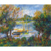Reproduktion af maleriet La Seine à Argenteuil - Pierre-Auguste Renoir