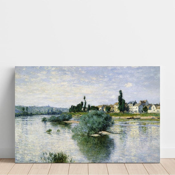 Reproduktion af maleriet La Seine à Lavacourt - Claude Monet